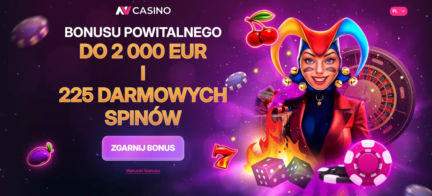 Centrum bonusów i aktywne promocje NV Casino